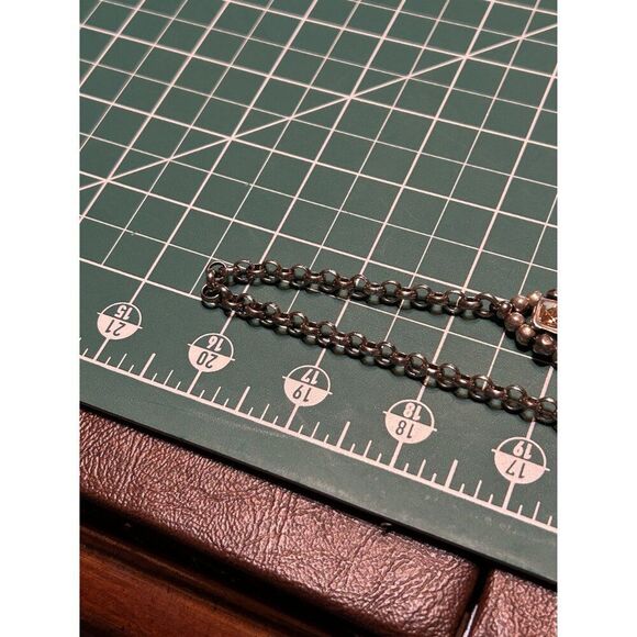 Viddo Golden Quartz Necklace - Bejeweled Bling for Your Next Virtual Happy Hour - Picture 4 of 4